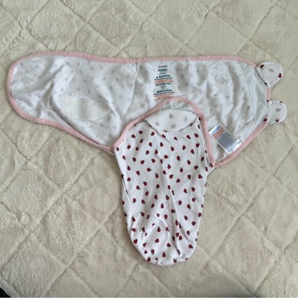 SwaddleMe | Ladybug Original Swaddle | Size Small/Medium, 0-3 Months - Picture 6 of 9